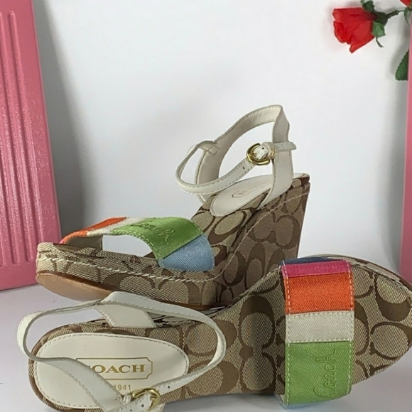 Coach Women's Stylish Shoes Multicolored Size 6.5